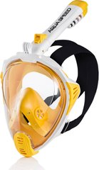 Повнолицьова маска Aqua Speed DRIFT 7089 білий, жовтий Уні S/M 00000028473
