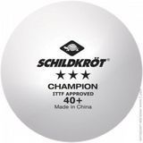 М'ячі Donic Champion 40+ 3* white поштучно 608542