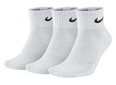 Шкарпетки Nike U NK V CUSH ANKLE-3PR VALUE білий Уні 42-46 00000004443