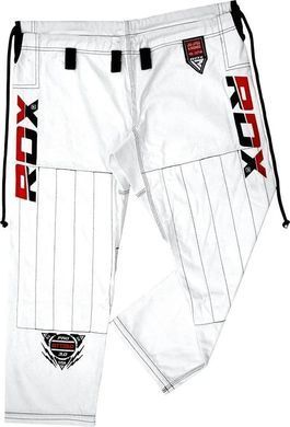 Костюм для бразильського джиу-джитсу RDX BRAZILIAN JIU-JITSU SUIT білий A2 BJJ-S2W