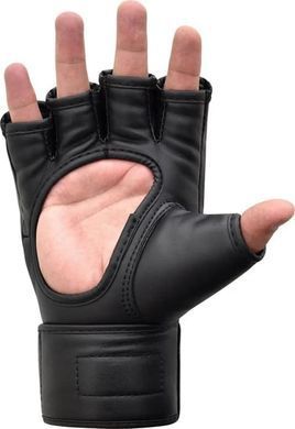 Тренировочные перчатки RDX GRAPPLING GLOVES NEW MODEL черный, белый XL (GGR-F12B) GGR-F12B