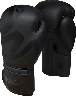 Боксерські рукавиці RDX BOXING GLOVES F15 чорний 16 унцій BGR-F15MB