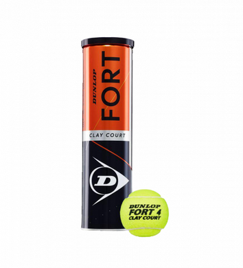 Мячи для тенниса Dunlop Fort clay court 4B X00000002553