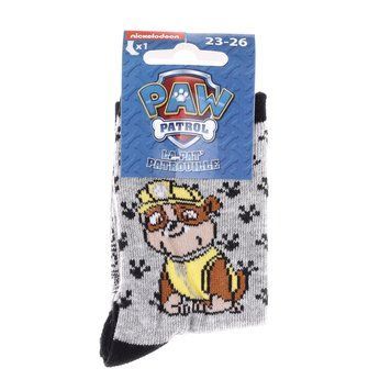 Шкарпетки PAW PATROL RUBEN сірий, чорний Діт 19-22, арт.43890847-6 43890847-6