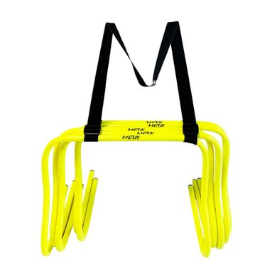 Ремінь для перенесення жердин та бар'єрів Meta Shoulder Hurdle Carry Strap чорний Уні 4,5x190 см 00000030041