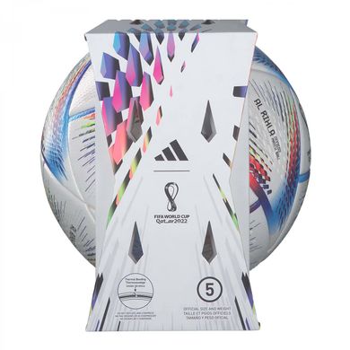 Футбольний м'яч Adidas 2022 World Cup Al Rihla OMB (FIFA QUALITY PRO) H57783 H57783