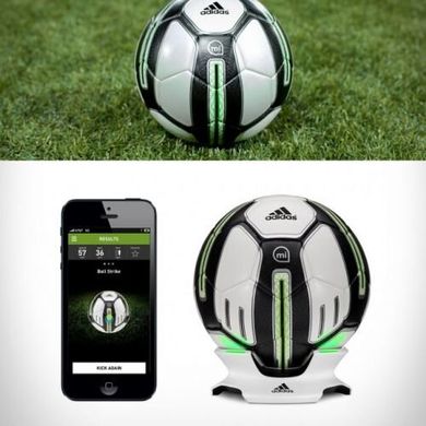 Футбольный мяч Adidas miCoach Smart Ball (Умный мяч) 935970874