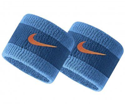 Напульсник Nike SWOOSH WRISTBANDS 2 PK темно-синій, синій Уні OSFM 00000017537
