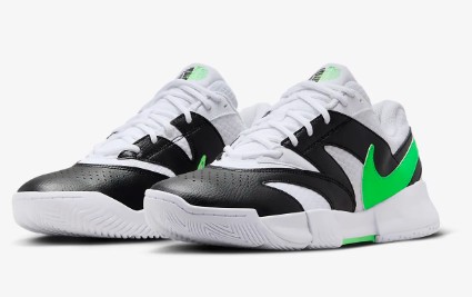 Кроссовки чел. Nike Court Lite 4 black/white/green (45) 11 00000033117