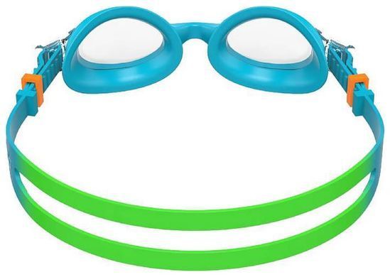 Очки для плавания Speedo SKOOGLE GOG IU синий, зеленый One Size 8-0735914645