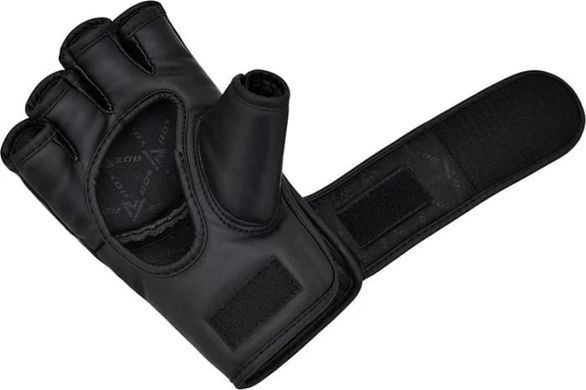 Тренировочные перчатки RDX GRAPPLING GLOVES NEW MODEL черный, белый XL (GGR-F12B) GGR-F12B