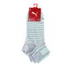 Шкарпетки Puma UNISEX QUARTER 2P сірий, білий, ментоловий Уні 35-38 00000009466 фото 2