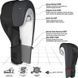 Боксерські рукавиці RDX BOXING GLOVES F15 чорний 10 унцій BGR-F15MB фото 2