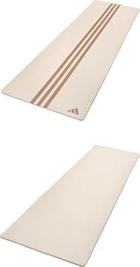 Коврик для йоги Adidas Yoga Mat бежевый 183 х 61 х 1 см ADYG-10210WB