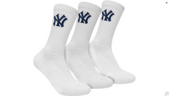 Шкарпетки New York Yankees 3 pk Crew білий Уні 39-42 00000013085