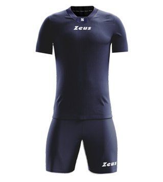 Форма (шорты + футболка) Zeus KIT PROMO синий Чел XXL Z00498