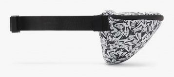 Сумка на пояс Nike NK HERITAGE WAISTPCK - ACCS PR білий, чорний Уні 10 x 41 x 15 см FD5593-010