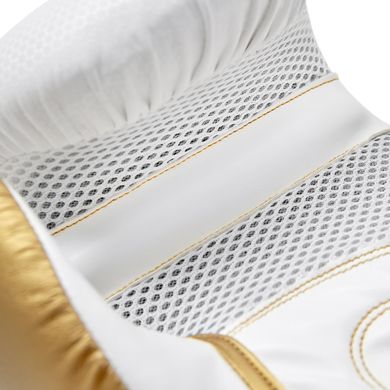 Набір боксерських рукавичок і бинтів Reebok Boxing Gloves & Wraps Set білий, золото Чол 12 унцій 00000026261