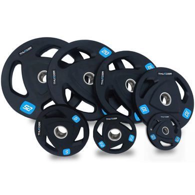 Диск олімпійський THUNDER 2,5 кг OLYMPIC-PLATE-2,5KG
