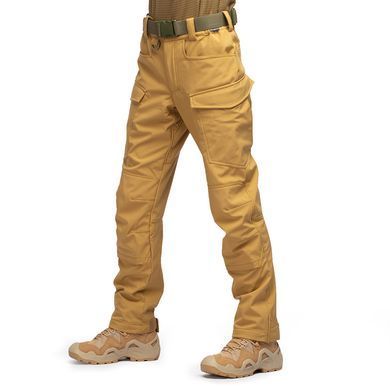 Штани тактичні демісезонні для ВСУ Brotherhood UTP 2.0 SOFTSHELL койот 60-62/182-188 BH-SS-COYOT-60-182