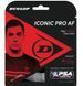 Струна для сквошу Dunlop SAC ICONIC AF 18G black 10m 624872 фото 1