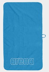 Рушник Arena SMART PLUS POOL TOWEL блакитний, білий Уні 150х90 см 00000029647