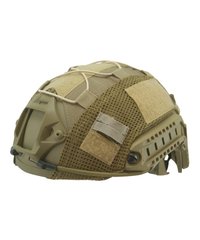 Чохол на шолом/кавер KOMBAT UK Tactical Fast Helmet COVER kb-tfhc-coy