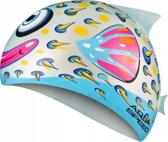 Шапка для плавання Aqua Speed ​​ZOO FISH 8691 сірий Діт OSFM 00000018862