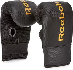 Тренувальні боксерські рукавички Reebok Boxing Mitts чорний, золото Чол OSFM 00000026262
