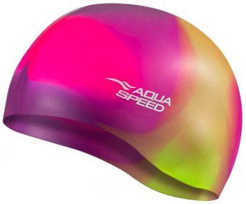 Шапка для плавання Aqua Speed BUNT 8840 мультиколор Уні OSFM 113-32