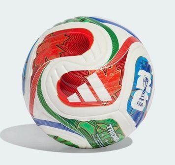 Мяч футбольный Adidas Trionda Mini World Cup 26 (размер 1) JD8034 яркий cувенирный мячик 15 см JD8034