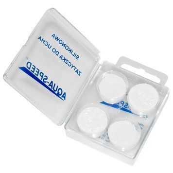 Беруші Aqua Speed SILICONE EAR'S PLUG 3374 прозорий Уні OSFM 131