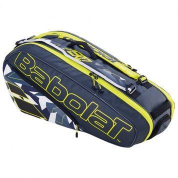 Чохол Babolat RH X 6 Pure Aero GREY/YELLOW/WHITE 751222/370