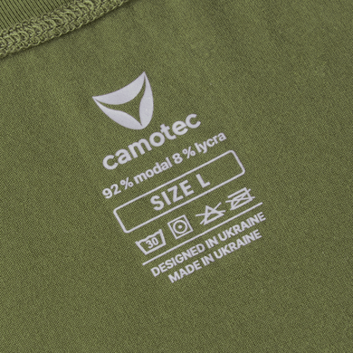 Футболка Modal з прінтом Зелена (Воля білий) (7271), XXXL 7271-XXXL