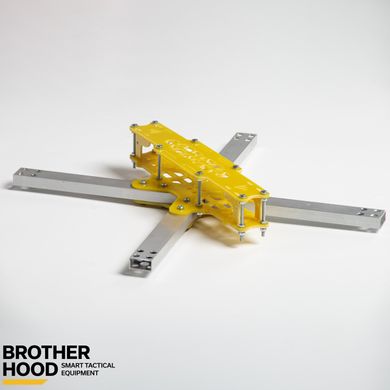 Рама для дрона 7" зі склотекстоліту та алюмінію Brotherhood BH-RD-А-01