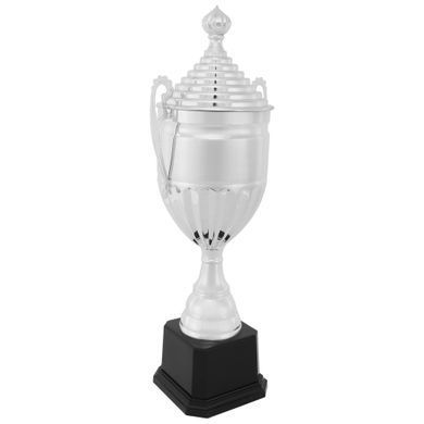 Кубок спортивный наградный SP-Sport Stately JZ195798B высота 49см., серебряный JZ195798B