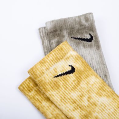Шкарпетки Nike U NK EVERYDAY PLUS CUSH CREW жовтий, сірий Уні 38-42 00000019297