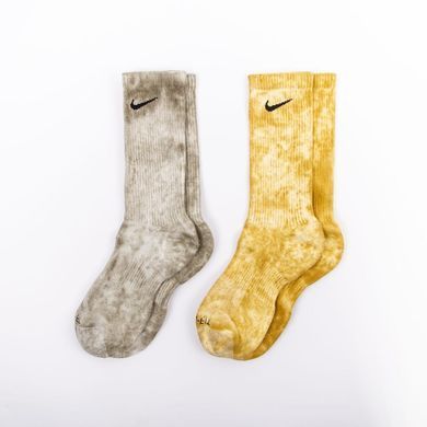 Шкарпетки Nike U NK EVERYDAY PLUS CUSH CREW жовтий, сірий Уні 38-42 00000019297