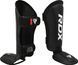 Захист ніг RDX SHIN INSTEP MOLDED KING чорний XL SGR-T1R фото 1