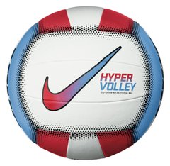 М'яч волейбольний Nike HYPERVOLLEY 18P білий, блакитний, червоний Уні 5 00000012761