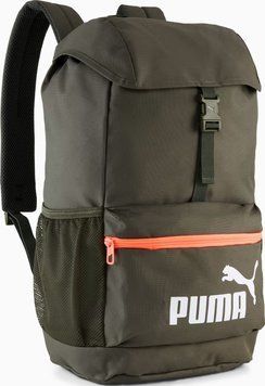 Рюкзак Puma PHASE HOODED Backpack 20L зеленый детский 46,5 x 27 x 19,5 см (091736-09) 00000038812