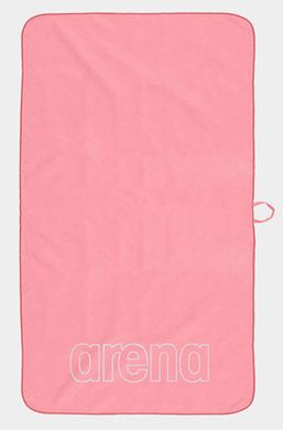 Рушник Arena SMART PLUS POOL TOWEL рожевий, білий Уні 150х90 см 00000029648