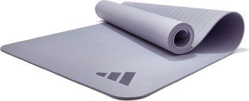 Килимок для йоги Adidas Premium Yoga Mat сірий 176 х 61 х 0,5 см ADYG-10300SV