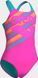 Купальник закритий для дівчат Arena LINES SWIMSUIT SWIM PRO BACK L рожевий, бірюзовий 164 см 003550-980 фото 8