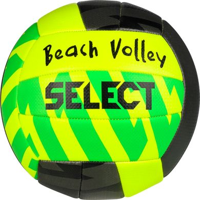 М'яч волейбольний Select BEACH VOLLEY v24 салатовий, зелений, чорний Уні 5 00000031791