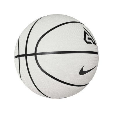 М'яч баскетбольний Nike PLAYGROUND 8P 2.0 G ANTETOKOUNMPO DEFLATED PALE блідо-слонова кістка, чорний N.100.4139.129.07