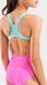 Купальник закритий для дівчат Arena LINES SWIMSUIT SWIM PRO BACK L рожевий, бірюзовий 164 см 003550-980 фото 5