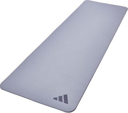 Коврик для йоги Adidas Premium Yoga Mat серый 176 х 61 х 0,5 см ADYG-10300SV