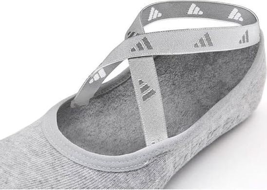 Ноги для йоги Adidas Adidas Yoga Socks серый L/XL ADYG-30202GR