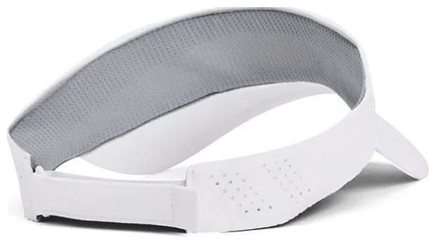 Козирок UA M Iso-chill Launch Visor білий Чол One Size 1383479-100